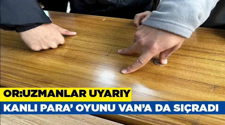 Uzmanlar uyarıyor: ’Kanlı para’ oyunu Van’a da sıçradı