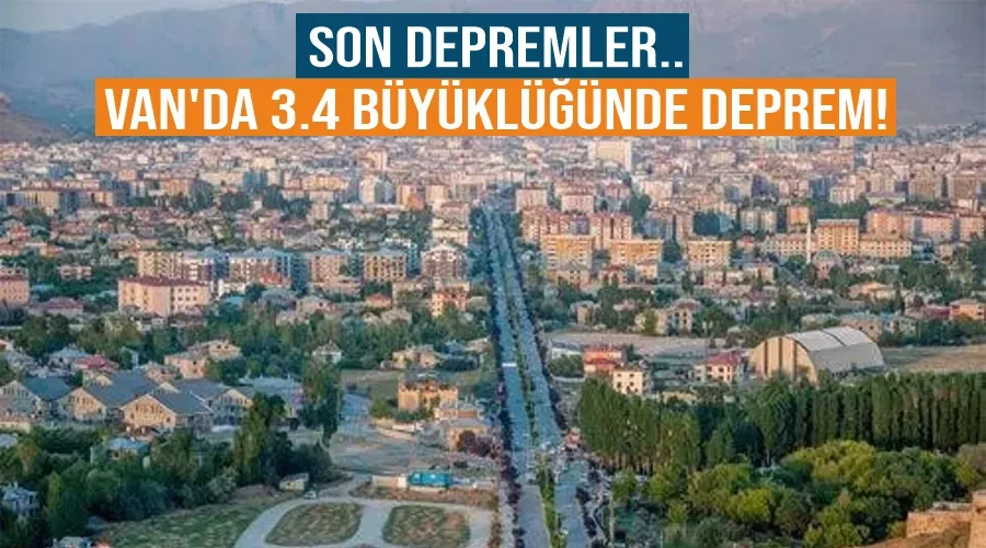 Son depremler.. Van