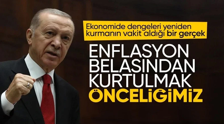 Cumhurbaşkanı Erdoğan: Ülkemizi enflasyondan kurtarma programını uyguluyoruz
