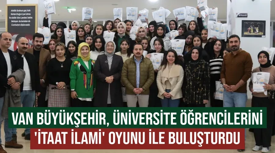 Van Büyükşehir, üniversite öğrencilerini 