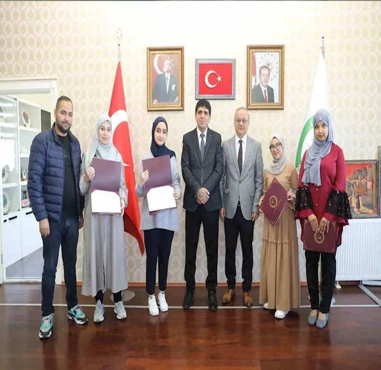 Iğdır Üniversitesinde Cezayirli araştırmacılara sertifika
