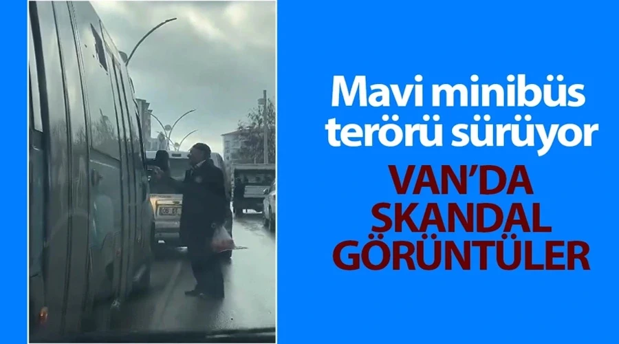 Van’da minibüs ve halk otobüsü terörü devam ediyor; Yaşlı adamı araca almadı