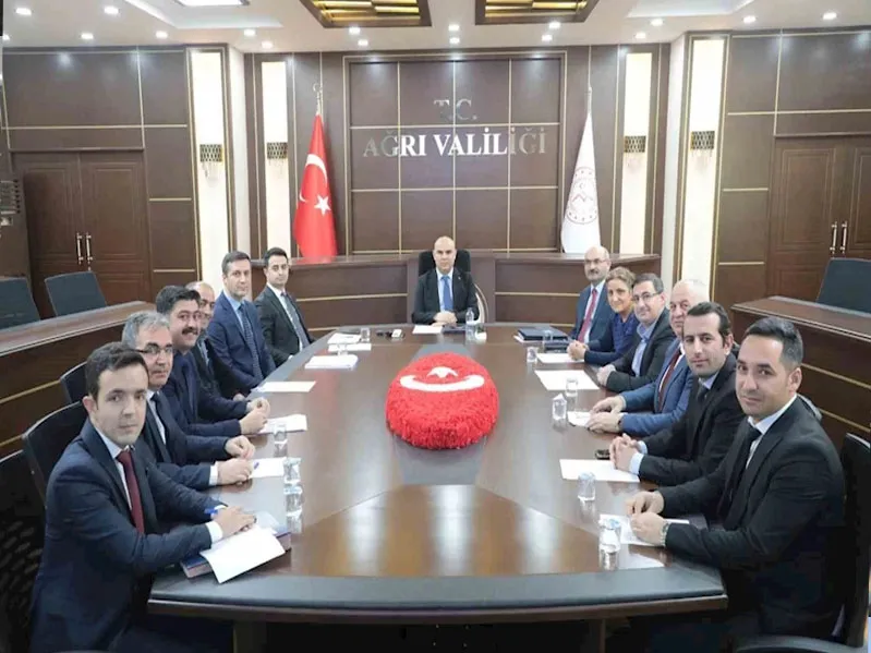Ağrı’da, Toprak Koruma Kurulu toplantısı yapıldı