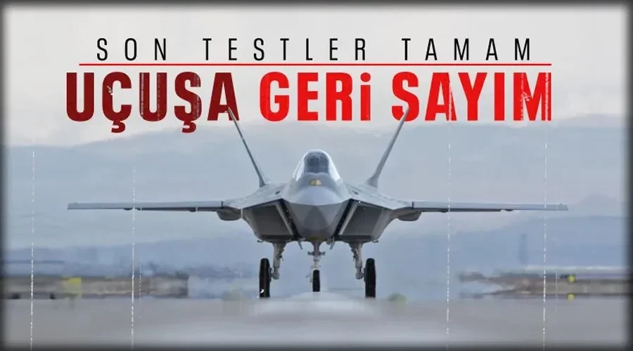 Milli muharip uçak Kaan, ilk uçuşunu yapacak