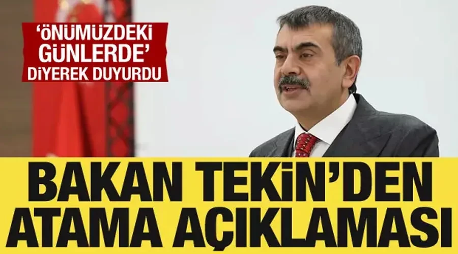 Bakan Tekin