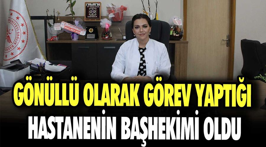 Ahıska Türkü gönüllü olarak geldiği Hakkari’de başhekim oldu