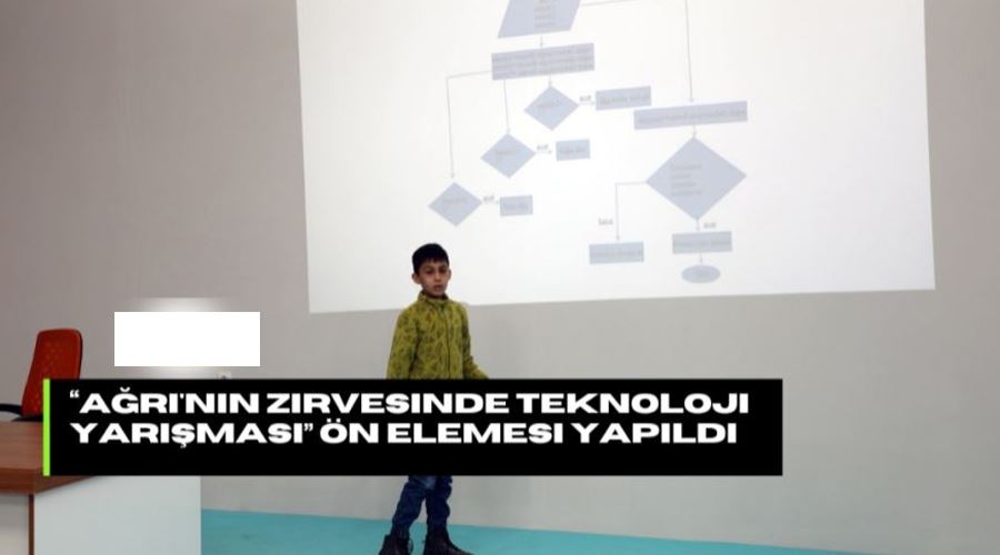 “Ağrı’nın Zirvesinde Teknoloji Yarışması” ön elemesi yapıldı