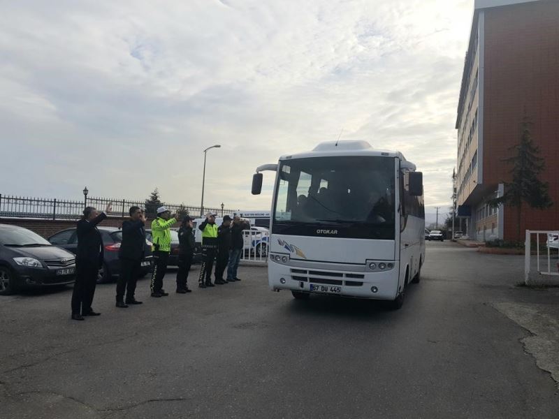54 polis memuru Kahramanmaraş’a gitti
