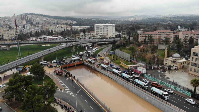 Selin vurduğu Şanlıurfa havadan görüntülendi
