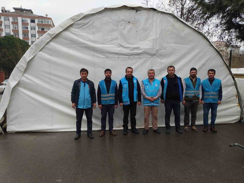 Sivas Müftülüğü 12 Şubat’a geçici mescit kurdu
