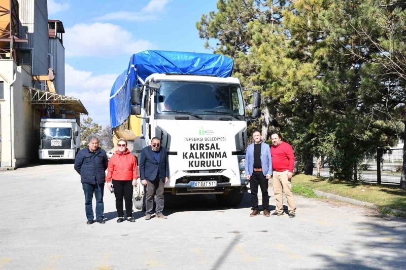 16 ton yem daha bölgeye gönderildi
