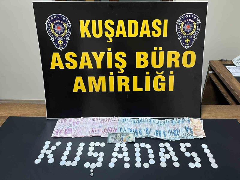 Kuşadası’ndaki bahçe evine kumar baskını
