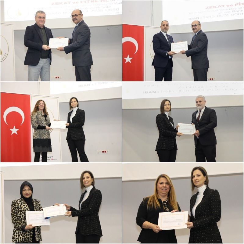 Kermese katkı sağlayanlara teşekkür belgesi
