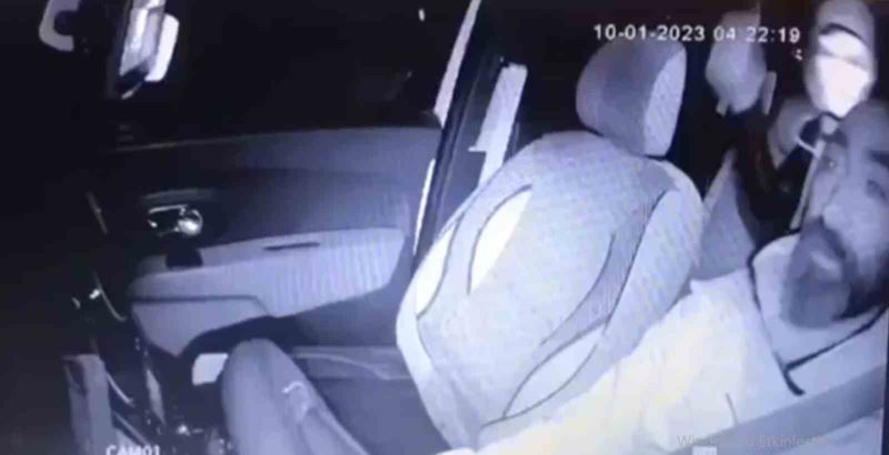 Taksi sürücüsüne kaldırım taşı ile saldıran sanık: 
