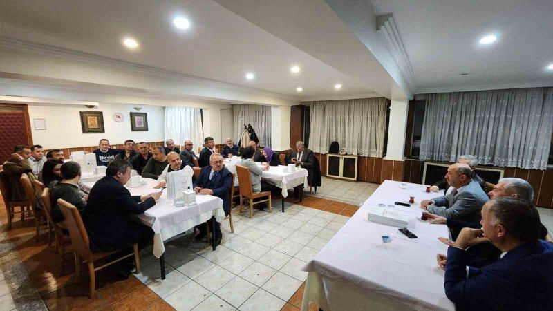Müdür Başyiğit’in, emekli olan Milli Eğitim Müdürlüğü personeliyle veda buluşması
