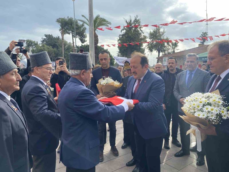 Atatürk’ün Mersin’e gelişinin 100. yıldönümü kutlandı
