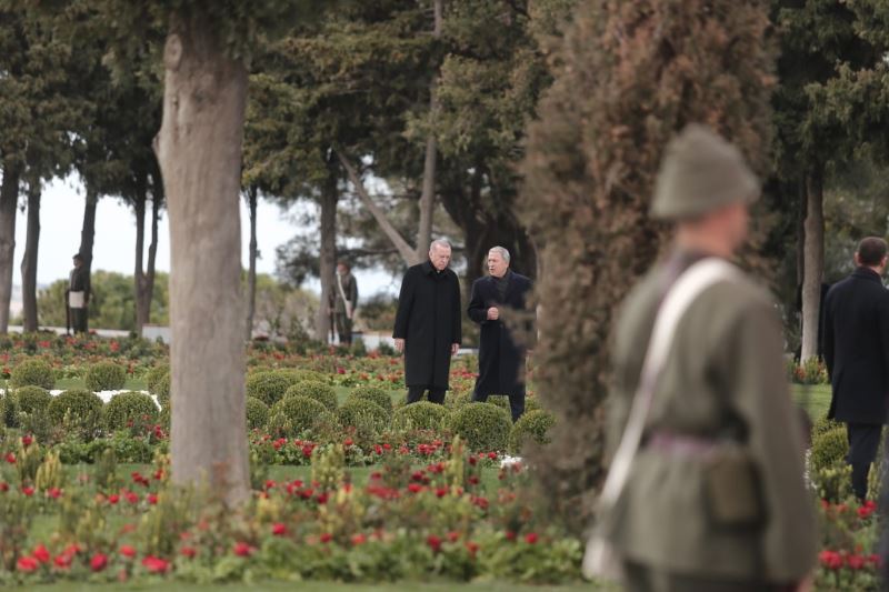 Cumhurbaşkanı Erdoğan Çanakkale’de
