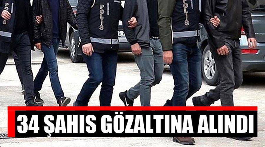 Nevruz kutlamalarında “Terör Örgütü Propagandası” yapan 34 şahıs gözaltına alındı
