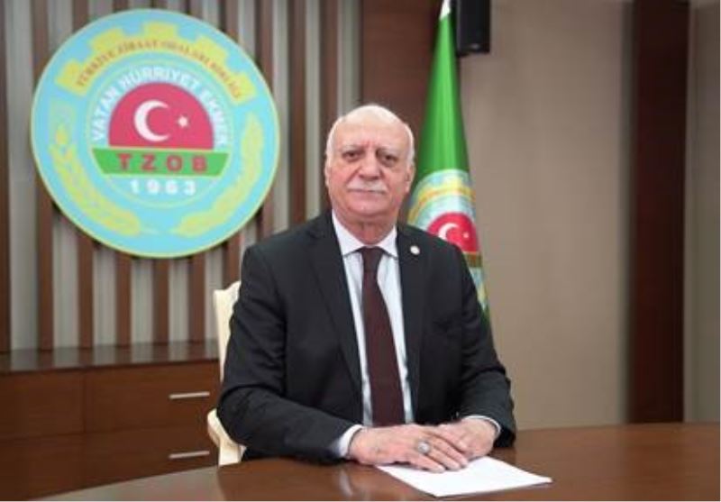 TZOB Genel Başkanı Bayraktar: “Su zengini ülke değiliz, suyu tasarruflu kullanmak zorundayız”
