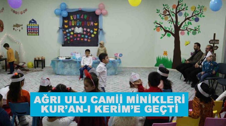 Ağrı Ulu Camii minikleri Kur’an-ı Kerim’e geçti