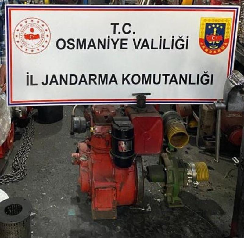 Osmaniye’de hırsızlık şüphelisi yakalandı
