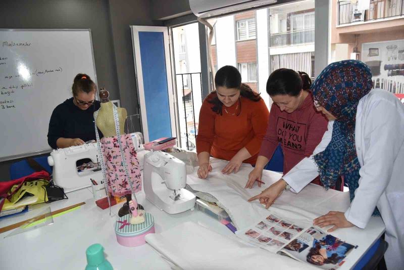Muradiye Hanımlar Lokalinde kurslara yoğun ilgi
