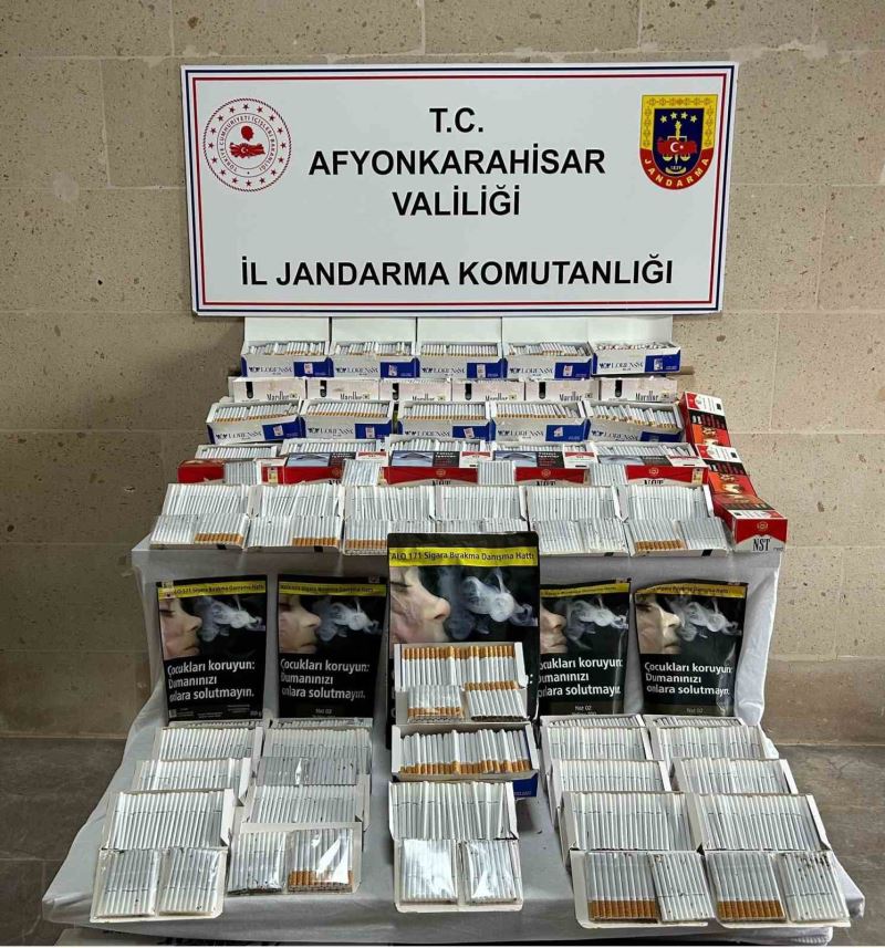 Jandarmadan kaçak tütün operasyonu
