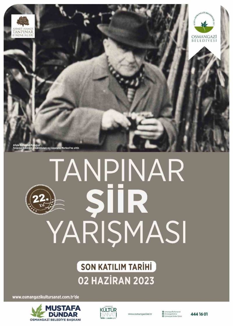Osmangazi’deTanpınar Edebiyat Yarışması başladı

