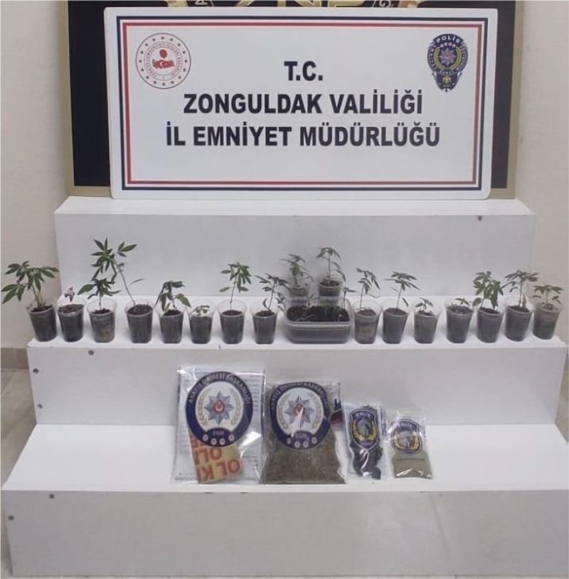 Zonguldak’ta uyuşturucu operasyonu: 1 gözaltı
