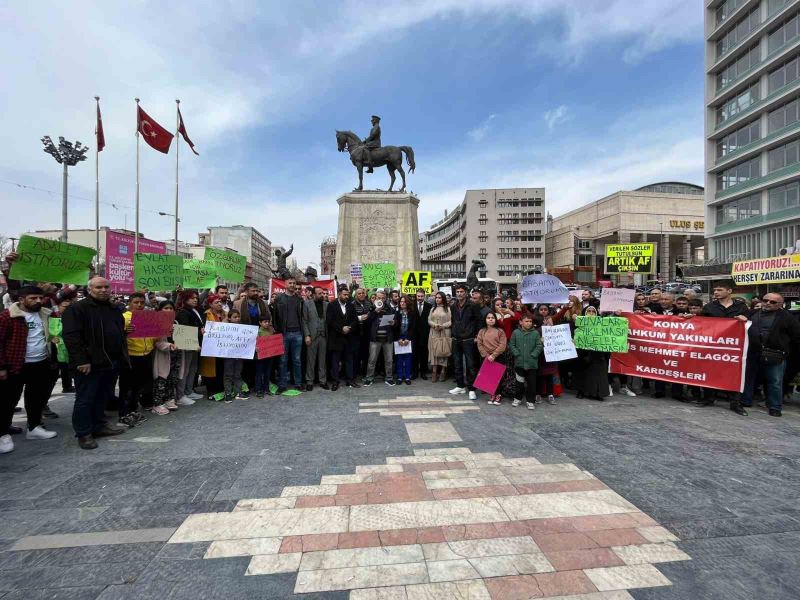 Mahkum yakınları genel af çağrısı için bir araya geldi
