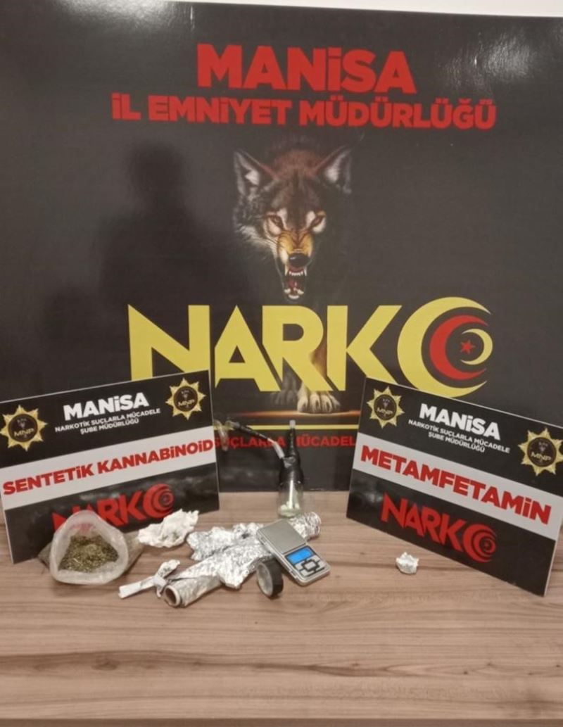 Manisa’da uyuşturucudan 3 kişi tutuklandı
