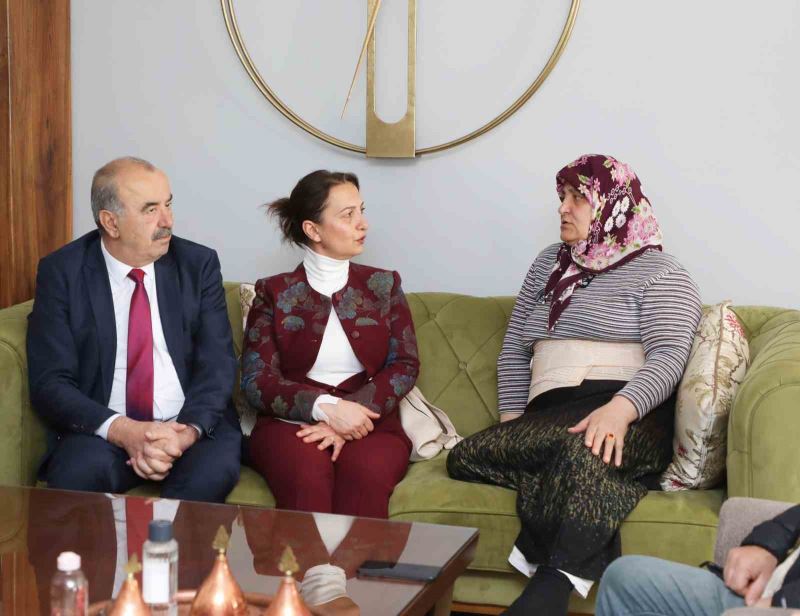 Başkan’dan moral ziyareti
