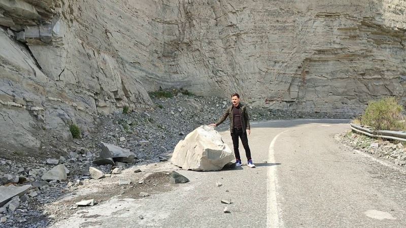 Haber yapmaya giden İHA muhabiri haber oldu
