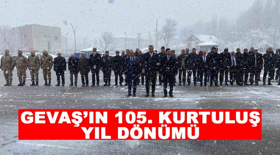 Gevaş’ın 105. kurtuluş yıl dönümü