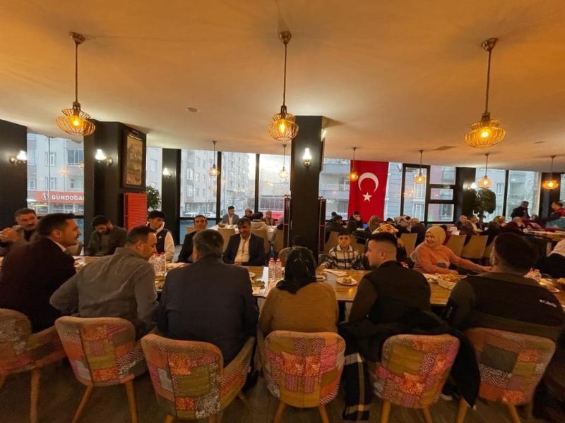 Kaymakam Daştan şehit ve gazi aileleriyle iftarda buluştu
