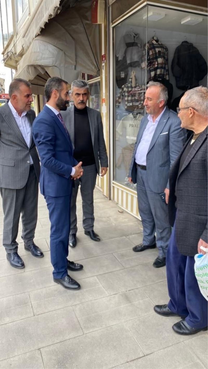 Çakır, Palandöken ve Aziziye’de seçim çalışması yaptı
