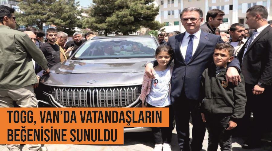 Van’da Togg’a yoğun ilgi