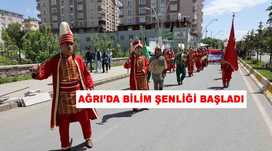 Ağrı’da Bilim Şenliği başladı