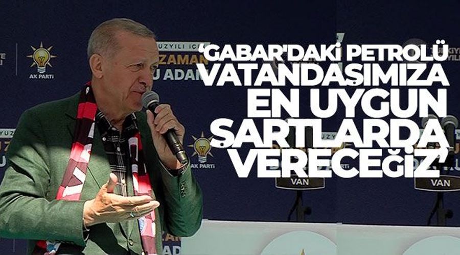 Cumhurbaşkanı Erdoğan: 