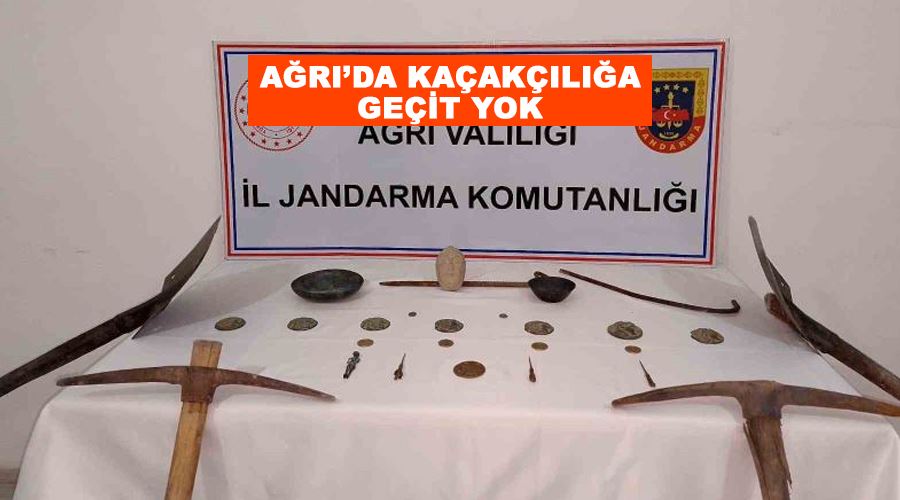 Ağrı’da kaçakçılığa geçit yok