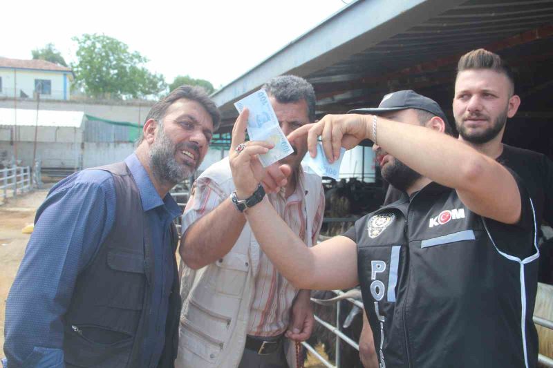 Polisten kurban satıcılarına 