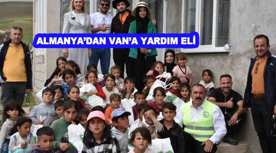 Almanya’dan Van’a yardım eli