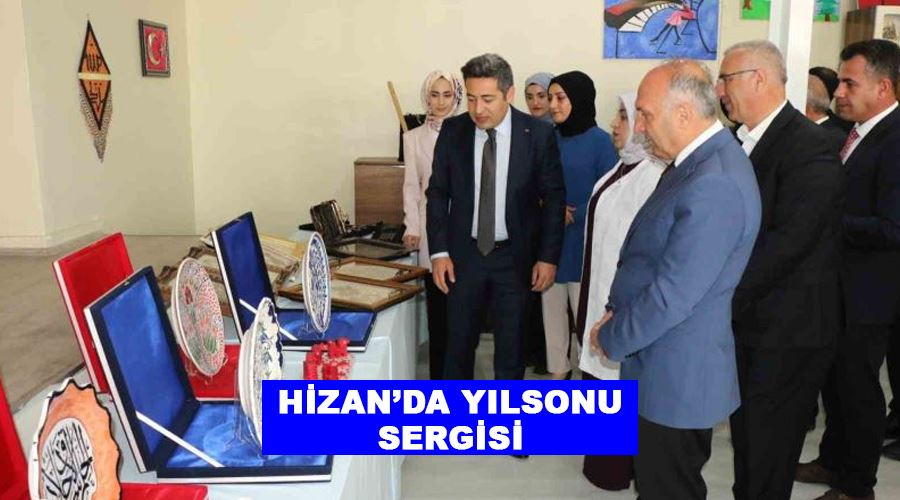 Hizan’da yılsonu sergisi