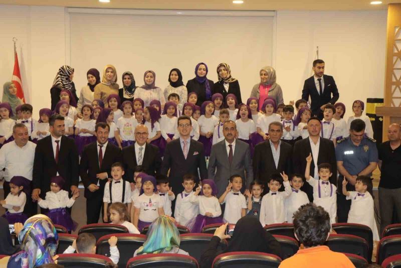 Kur’an kursu öğrencileri için mezuniyet töreni düzenlendi
