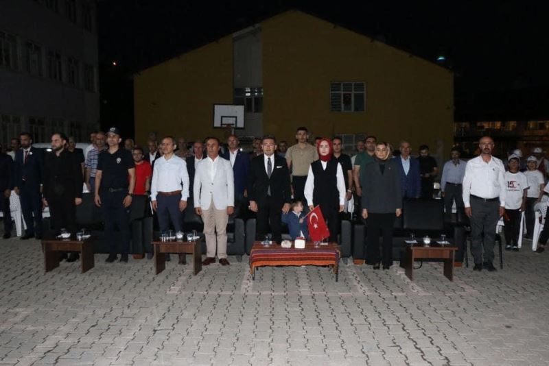 Hizanda 15 Temmuz Demokrasi ve Milli Birlik Günü
