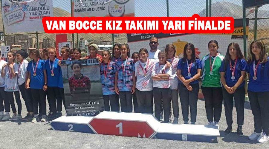 Van Bocce Kız Takımı yarı finalde