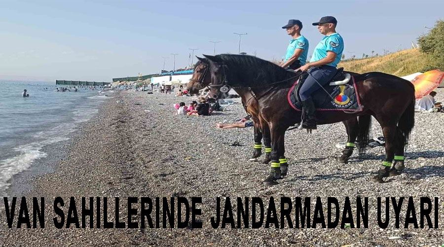 Jandarma suda boğulmalara karşı vatandaşları uyarıyor