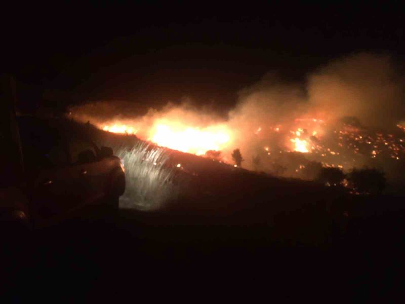 Malatya’daki yangını söndürme çalışmaları sürüyor
