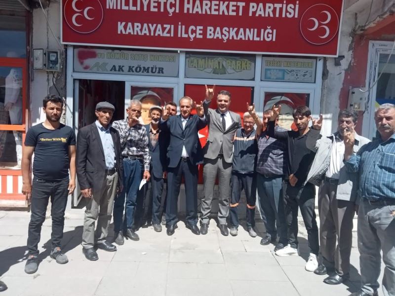 MHP Karayazı ilçe kongresi yapıldı
