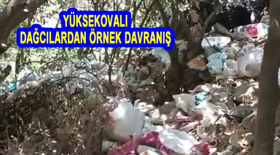 Yüksekovalı dağcılardan örnek davranış